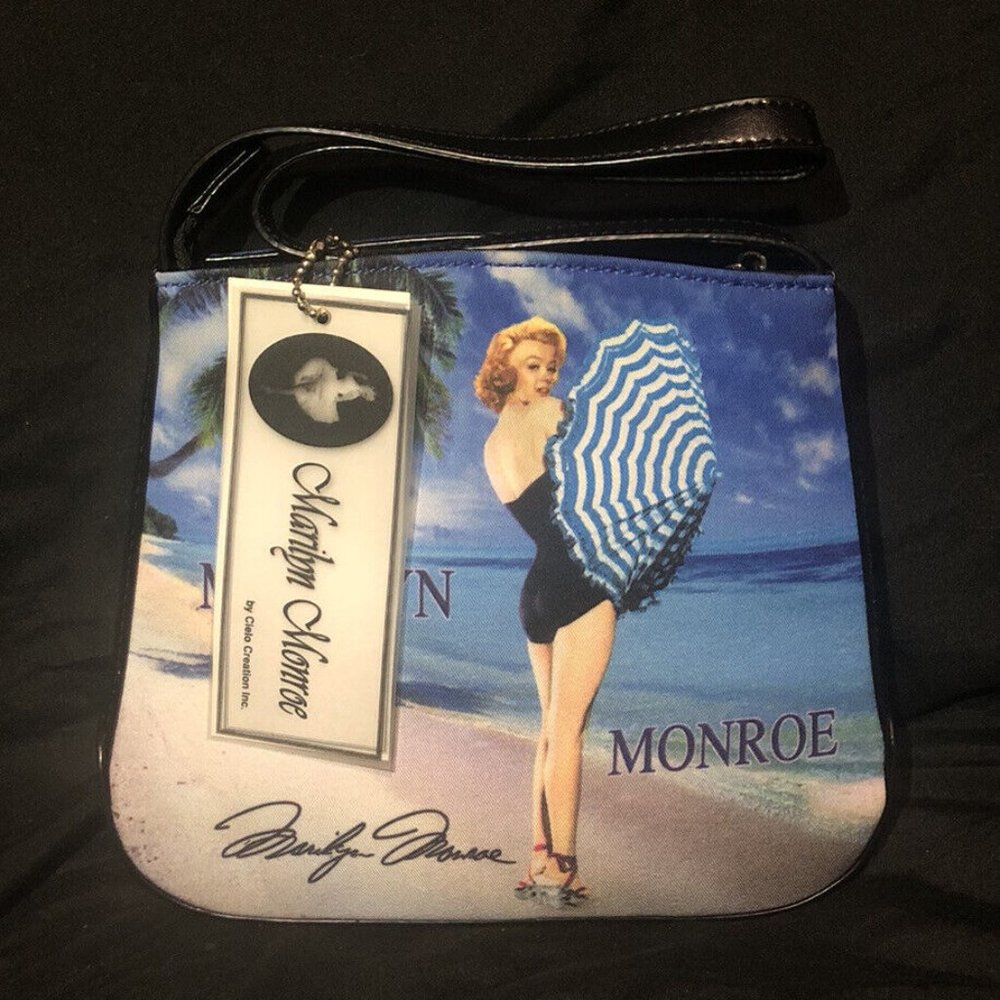 Marilyn Monroe Mini Purse Cielo Creations Beach Image NWT